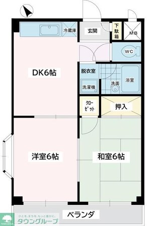 ティビルの物件間取画像